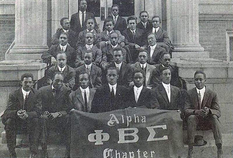 Phi Beta Sigma's Founding chapter, Howard University image. Click for full size.