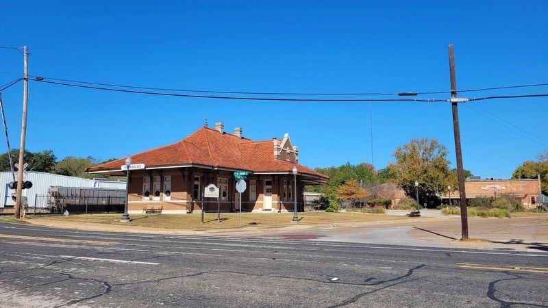 The Nacogdoches Railroad Depot image. Click for full size.