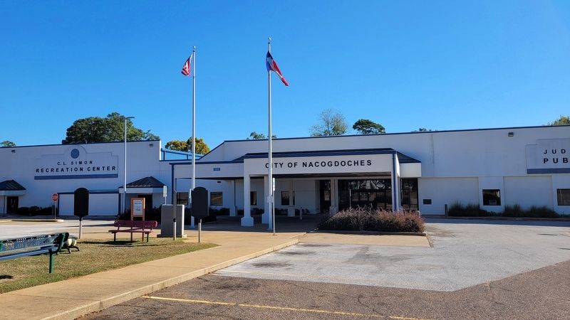 The view of the markers from the parking lot image. Click for full size.