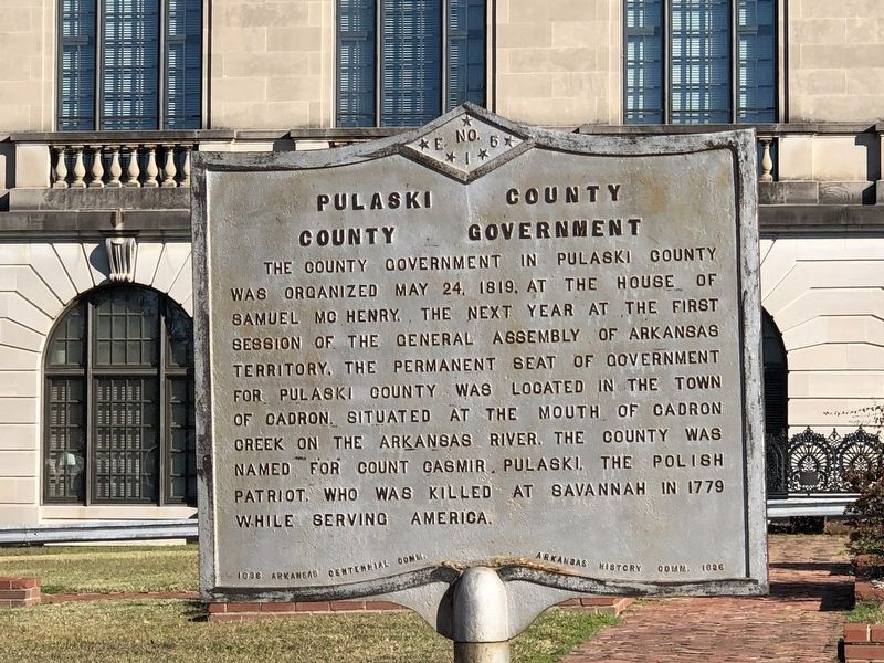 Pulaski County Marker image. Click for full size.