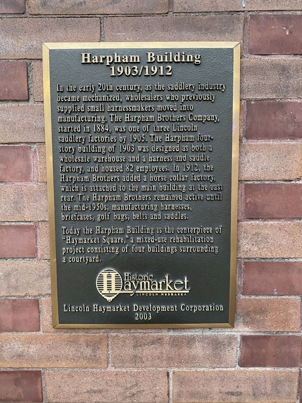 Harpham Building Marker image. Click for full size.