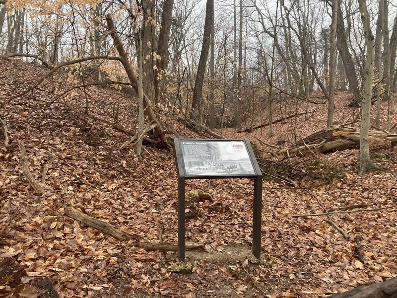 Historic Routes Marker. Click for full size. Historic Routes Marker image. Click for full size.
