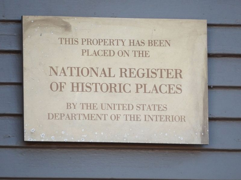 Nash House Marker. Click for full size. Nash House Marker image. Click for full size.