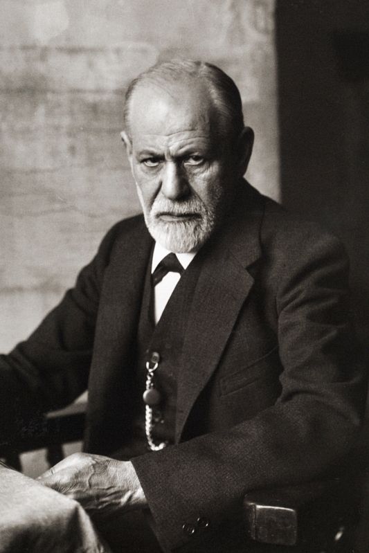 Sigmund Freud portrait image. Click for full size.