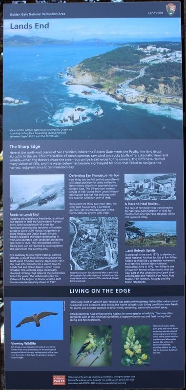 Lands End Marker. Click for full size. Lands End Marker image. Click for full size.