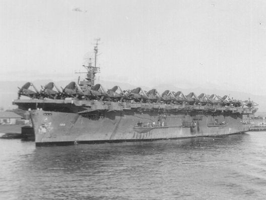 U.S.S. Bougainville image. Click for full size.