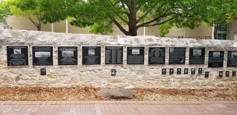 U.S.S. Bougainville Marker image. Click for full size.