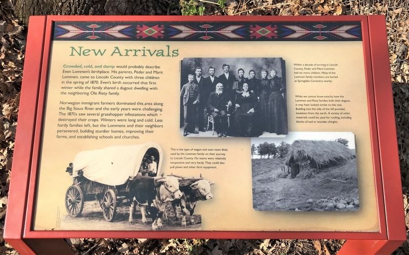 New Arrivals Marker. Click for full size. New Arrivals Marker image. Click for full size.