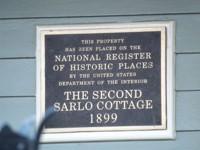 The Second Sarlo Cottage Marker image. Click for full size.