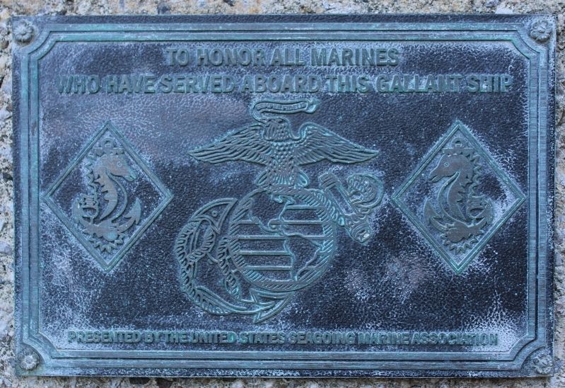 Marines Plaque image. Click for full size.