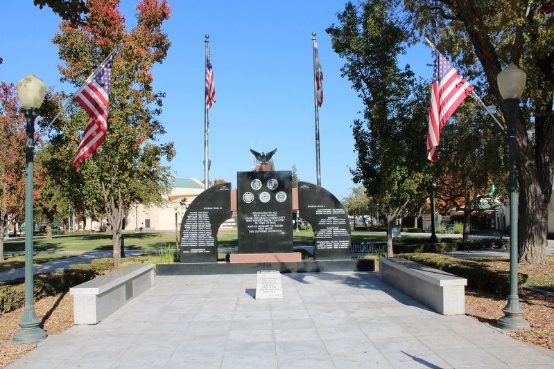 Tracy War Memorial. Click for full size. Tracy War Memorial image. Click for full size.