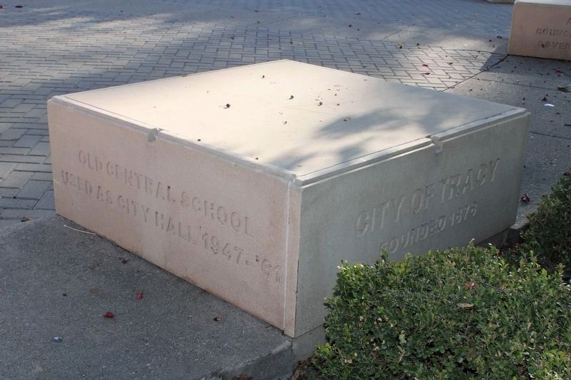 Tracy City Hall Marker image. Click for full size.