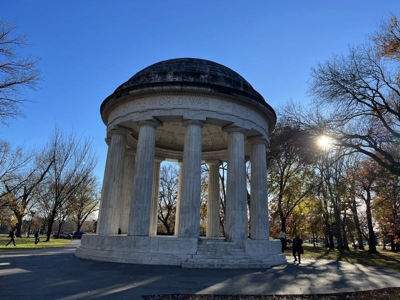 District of Columbia War Memorial Marker image. Click for full size.