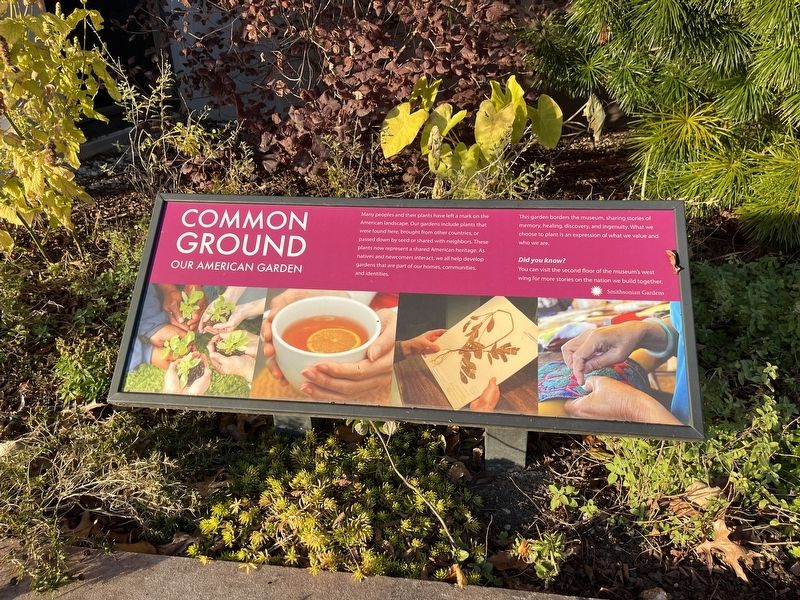 Common Ground Marker image. Click for full size.