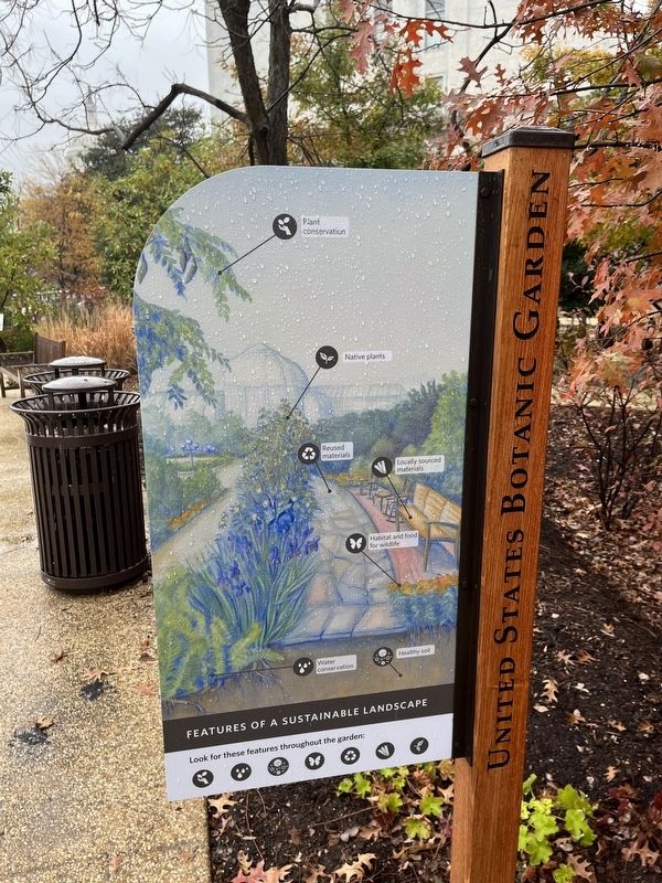 Welcome to a Sustainable Landscape Marker [Reverse] image. Click for full size.