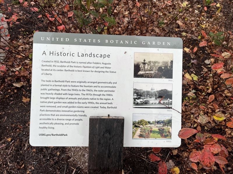 A Historic Landscape Marker. Click for full size. A Historic Landscape Marker image. Click for full size.