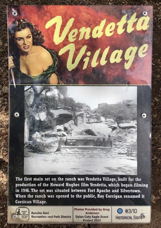 Vendetta Village Marker image. Click for full size.