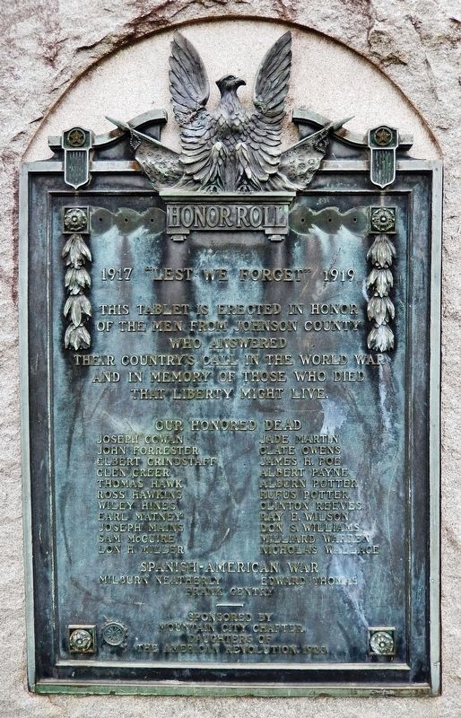 Honor Roll Marker. Click for full size. Honor Roll Marker image. Click for full size.