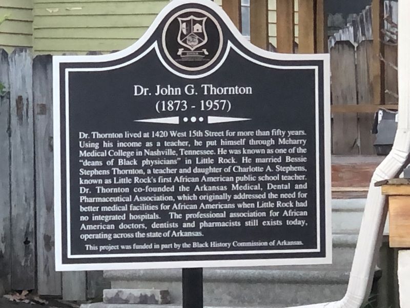 Dr. John G. Thornton Marker image. Click for full size.