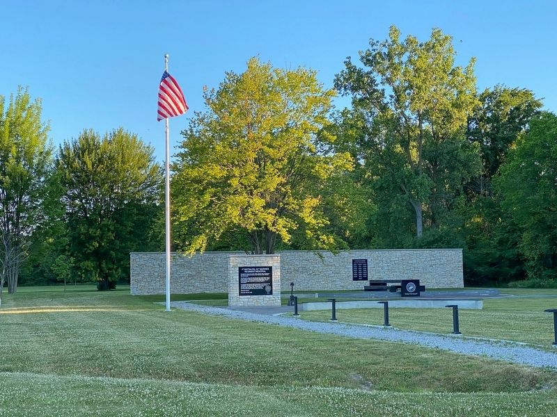 USMC Memorial 1st Batt. 24th Marines Marker image. Click for full size.