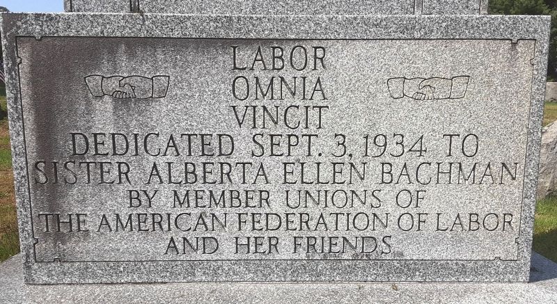 Alberta Ellen Bachman Marker. Click for full size. Alberta Ellen Bachman Marker image. Click for full size.