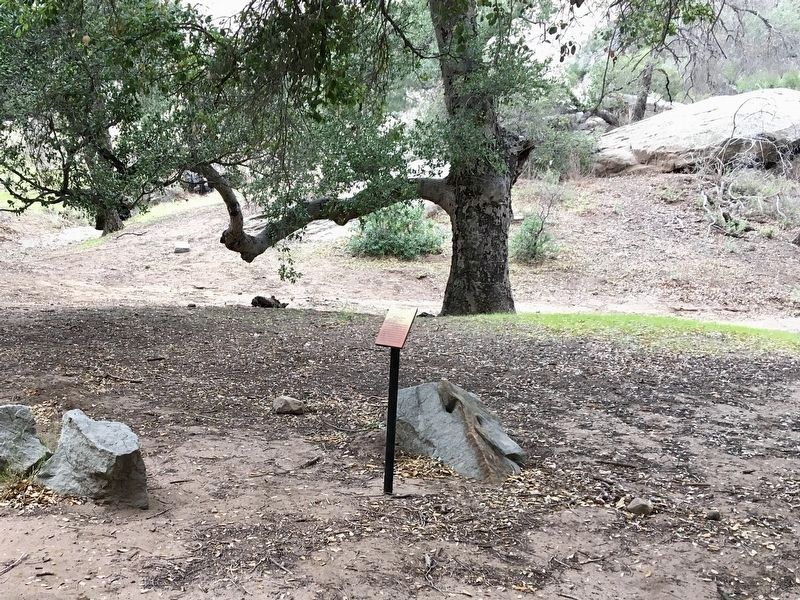 Blasting Holes Marker and Rock image. Click for full size.