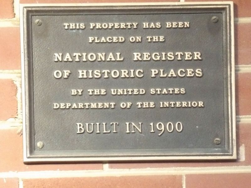 Pearson-Robinson House Marker. Click for full size. Pearson-Robinson House Marker image. Click for full size.