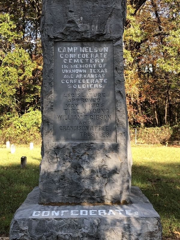 Camp Nelson Confederate Cemetery Marker image. Click for full size.