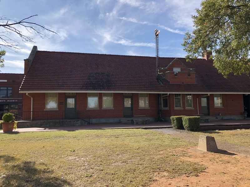 The Lonoke Depot Marker image. Click for full size.