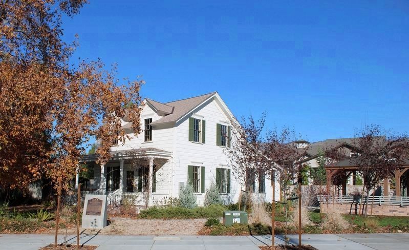 Smith House and Marker. Click for full size. Smith House and Marker image. Click for full size.