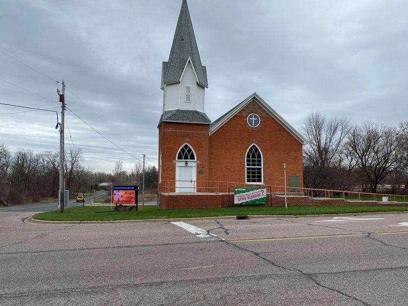 Gunnisonville United Methodist Church. Click for full size. Gunnisonville United Methodist Church image. Click for full size.