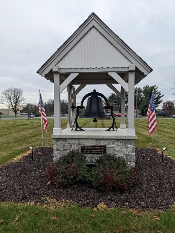Salunga Methodist Church Bell Marker image. Click for full size.