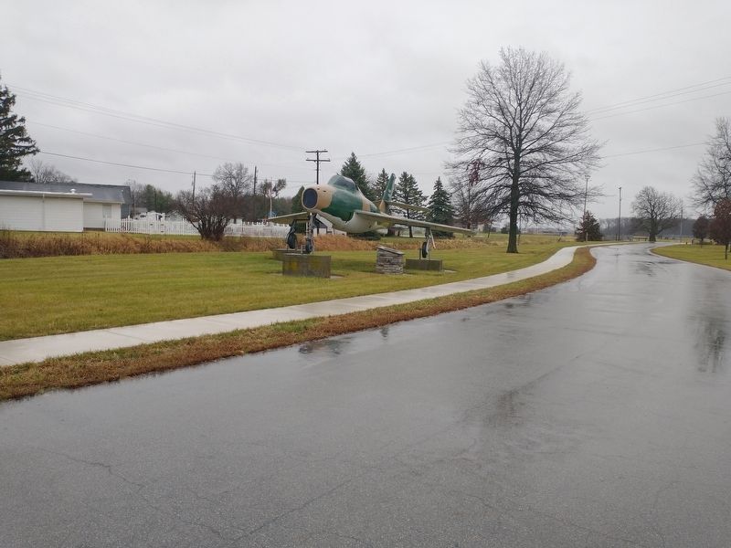 F-84F Thunderstreak Marker. Click for full size. F-84F Thunderstreak Marker image. Click for full size.