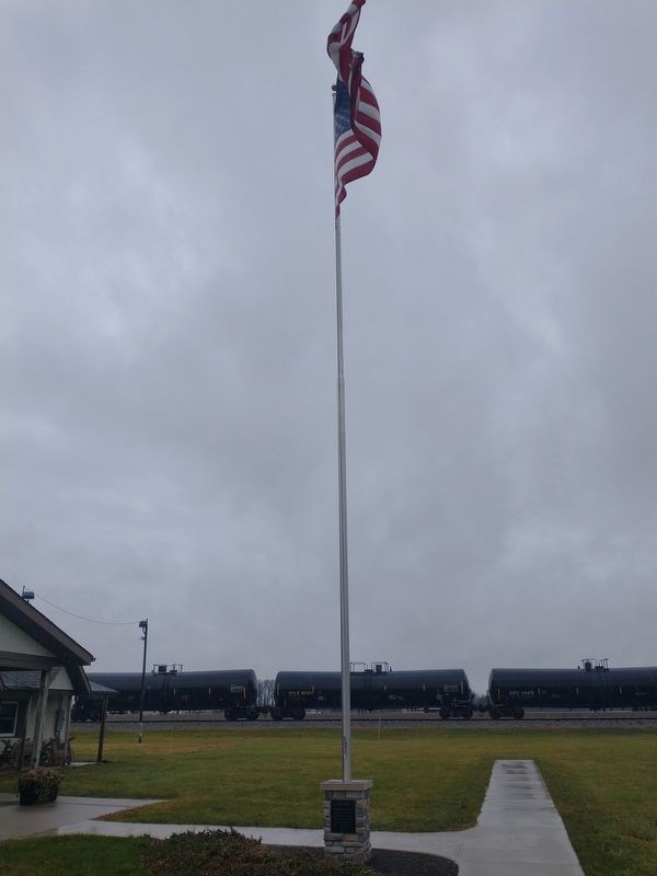 Hoagland Veterans Memorial image. Click for full size.
