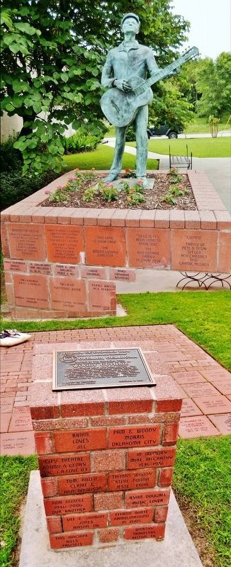 Woody Guthrie Marker image. Click for full size.