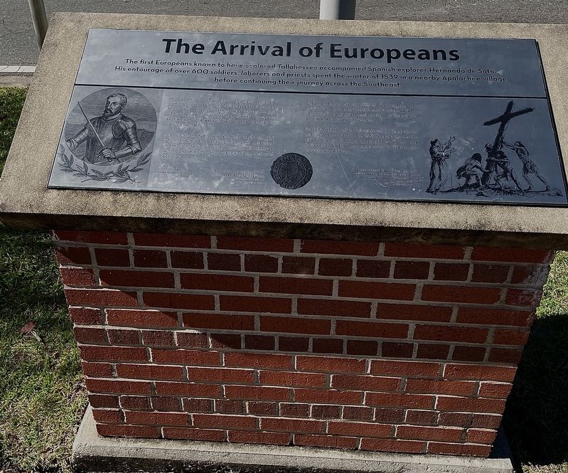 The Arrival of Europeans Marker image. Click for full size.