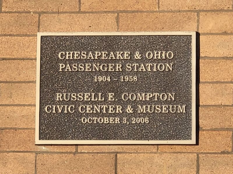 Chesapeake & Ohio Passenger Station Marker image. Click for full size.
