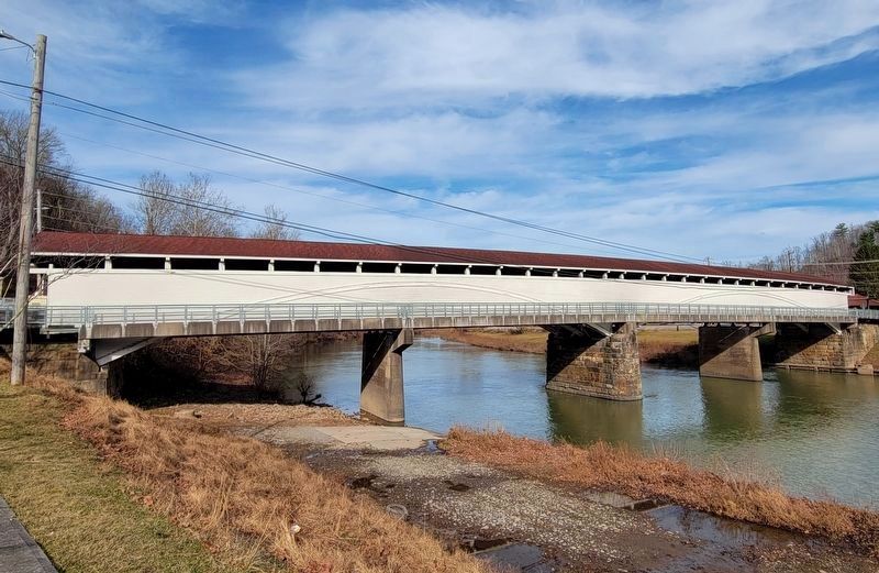 The Philippi Covered Bridge image. Click for full size.