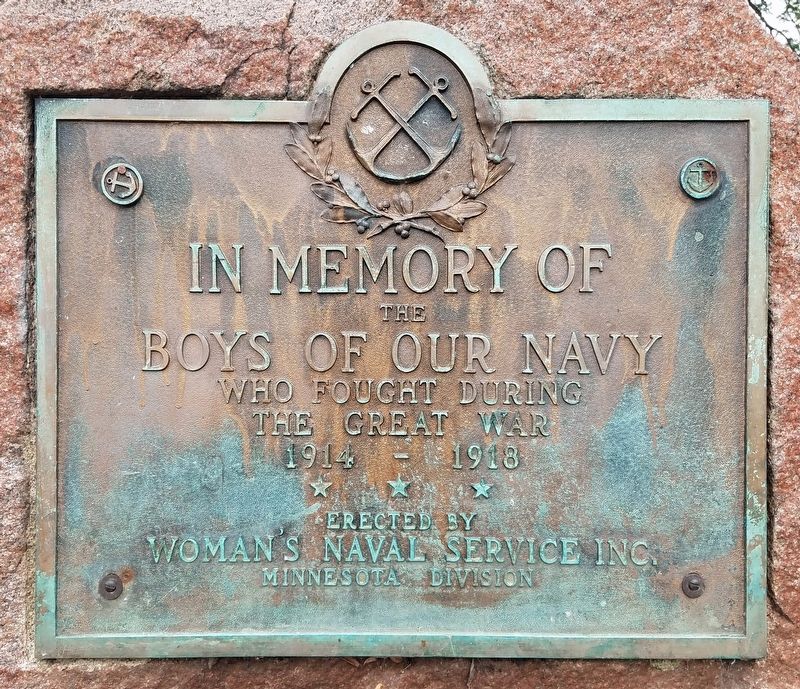 In Memory of the Boys of Our Navy Marker image. Click for full size.