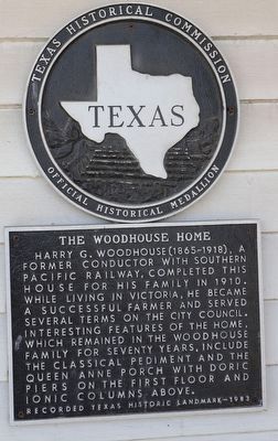 The Woodhouse Home Marker image. Click for full size.