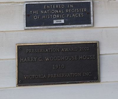 The Woodhouse Home Marker image. Click for full size.