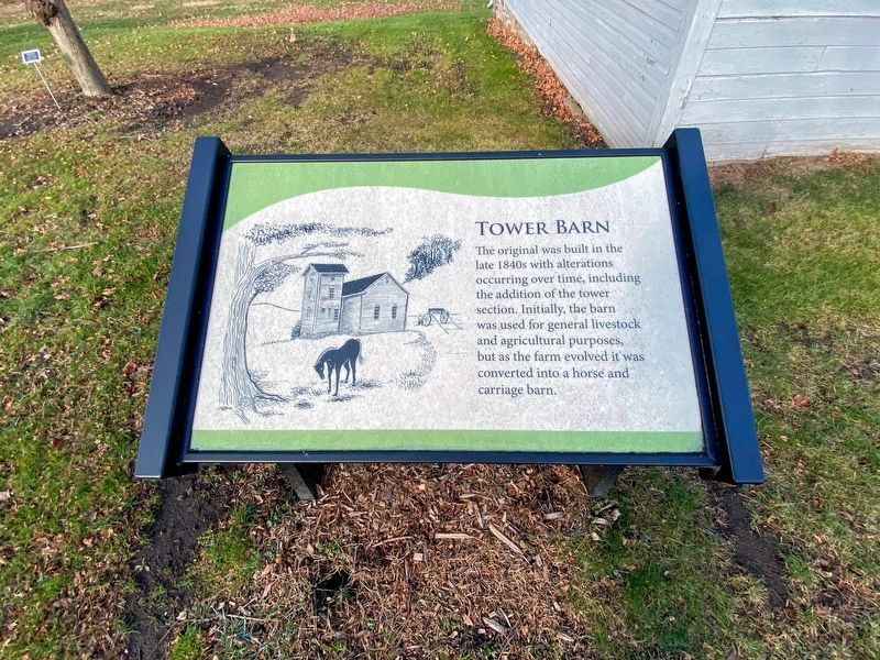 Tower Barn Marker image. Click for full size.