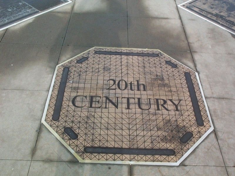 20th Century (and later) Trenton Timeline Marker image. Click for full size.