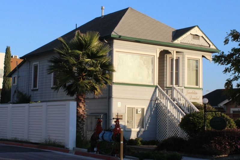 The Silveira House Marker image. Click for full size.