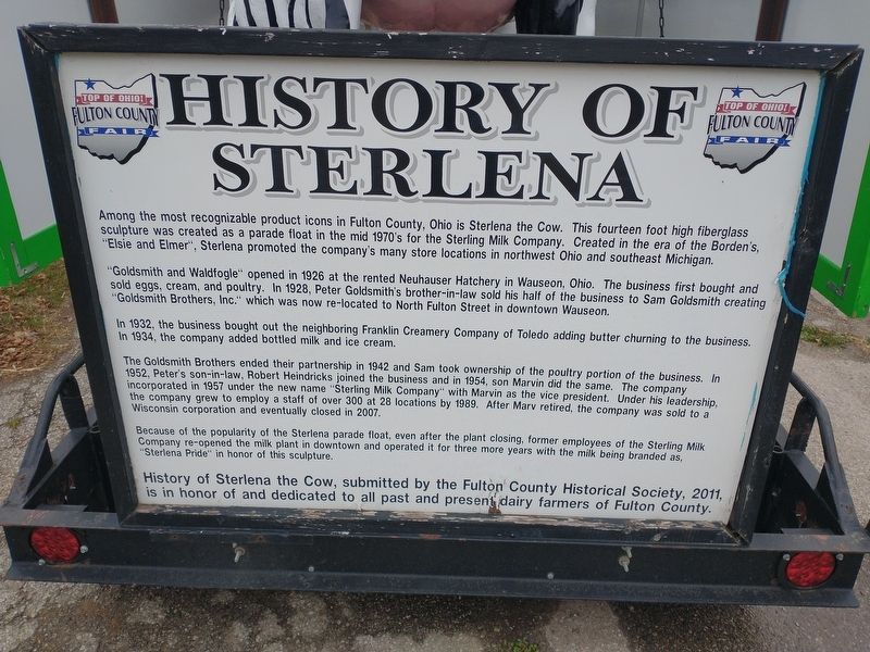History Of Sterlena Marker image. Click for full size.