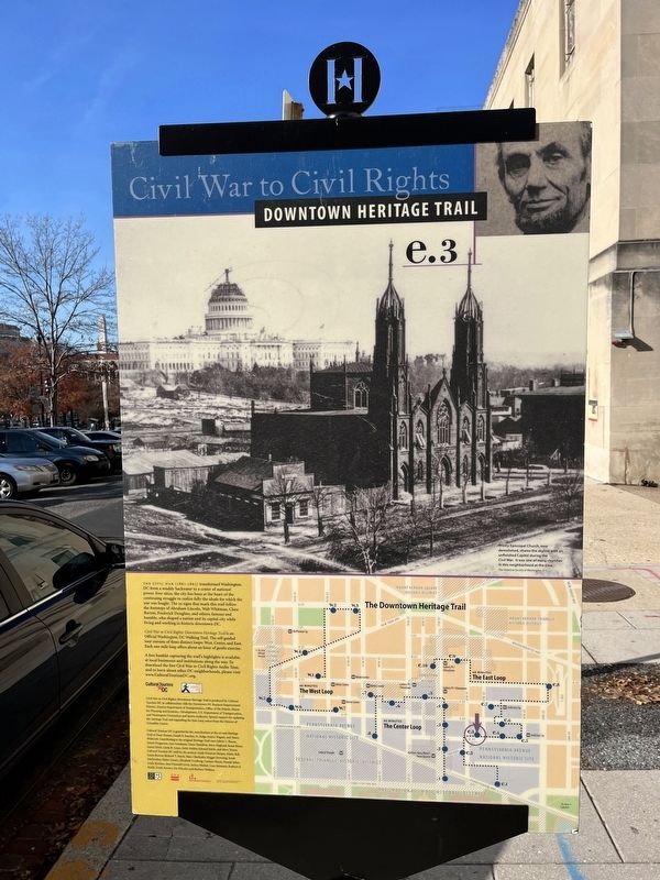 Senator Daniel Webster Marker [Reverse] image. Click for full size.