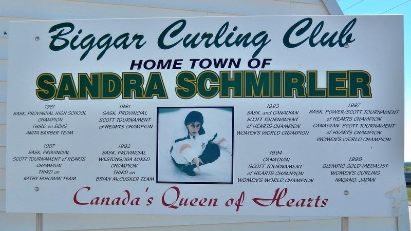 Biggar Curling Club Marker image. Click for full size.