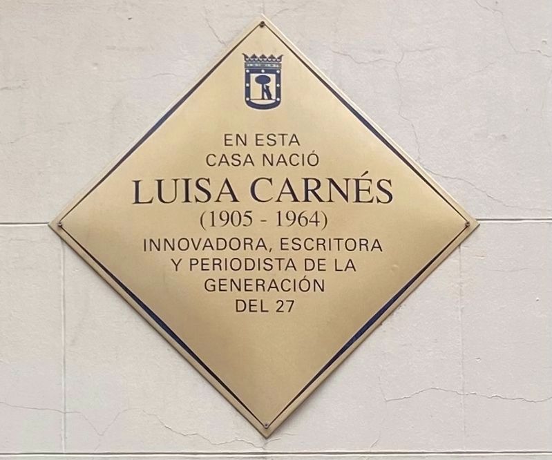 Luisa Carns Marker image. Click for full size.