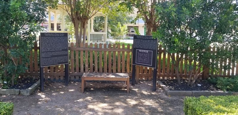 The Grandmother's Flower Garden Markers image. Click for full size.