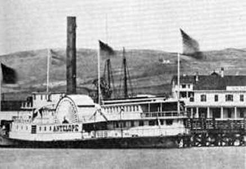 Pony Express River Steamer Antelope image. Click for full size.